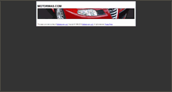 Desktop Screenshot of motormas.com